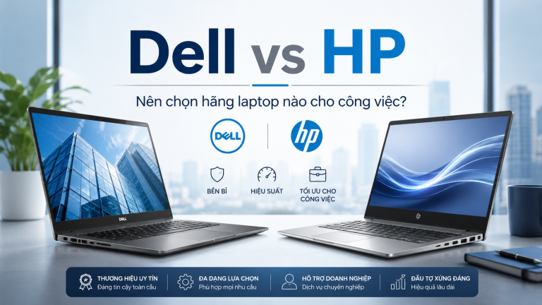 Dell vs HP: Nên Chọn Hãng Laptop Nào Cho Công Việc?