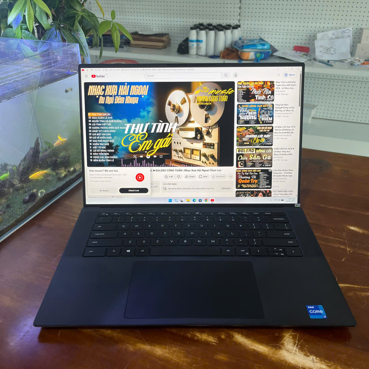 Dell Precision 5560 i7-11850H, RAM 16GB, SSD 512GB NVMe, NVIDIA Quadro T1200 4GB - Ảnh chính