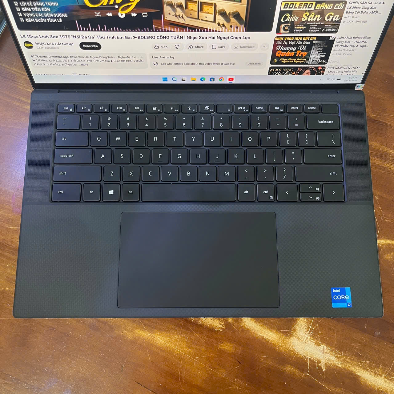 Dell Precision 5560 i7-11850H, RAM 16GB, SSD 512GB NVMe, NVIDIA Quadro T1200 4GB - Ảnh 2